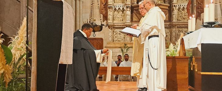 fray Lázaro Yoerlis primera profesion 1