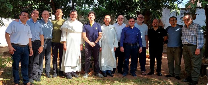 Maestro de la orden en visita canónica a Paraguay