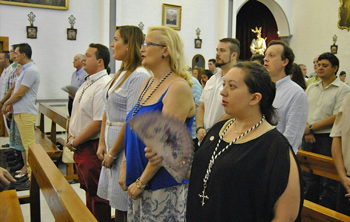 Clebración y retiro en Jaén