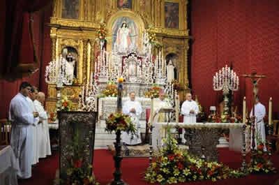 Apertura del año jubilar en el Monasterio de La La