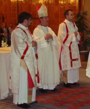 Ordenación de diáconos en el Convento de Santo Dom