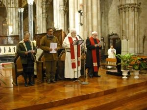 Liturgia ecuménica en la Basílica de San Vicente F