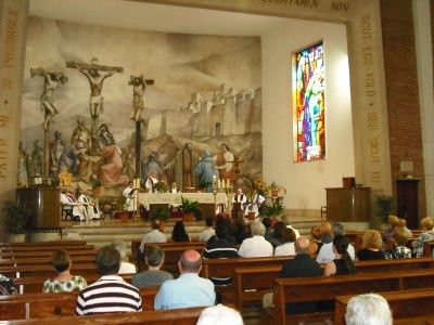 Funeral por la madre de Fray Juan Mengual OP.