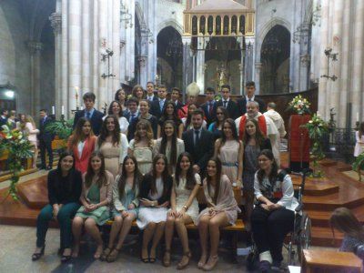 Confirmaciones en el Colegio de Dominicos de Valen