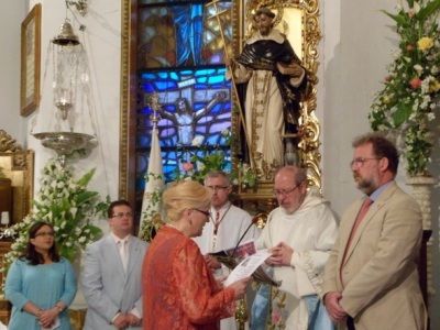 Celebración de promesas solemnes en la Fraternidad